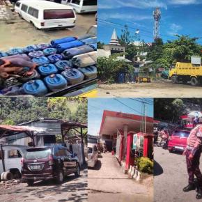 Kompol Pombos Cs Segera Dilaporkan Pimpred Harian Memo ke Propam Polda Jayapura Soal BBM Ilegal